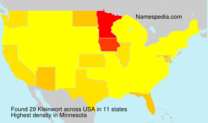 Surname Kleinwort in USA Surname Kleinwort in USA