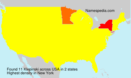 Surname Klepinski in USA Surname Klepinski in USA