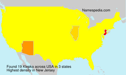 Surname Klepka in USA Surname Klepka in USA