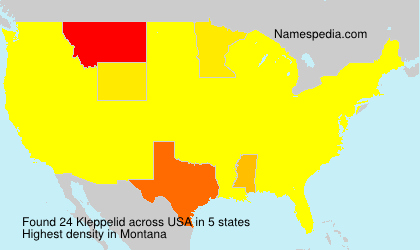 Surname Kleppelid in USA Surname Kleppelid in USA
