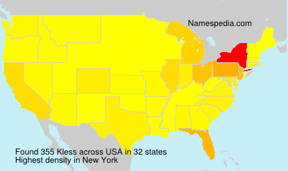 Surname Kless in USA Surname Kless in USA