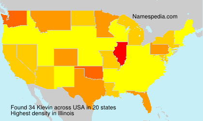Surname Klevin in USA Surname Klevin in USA