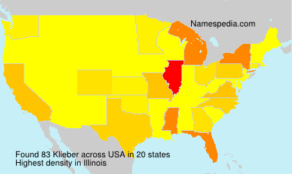 Surname Klieber in USA Surname Klieber in USA