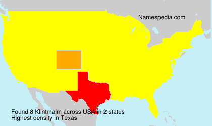 Surname Klintmalm in USA Surname Klintmalm in USA
