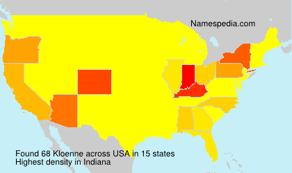 Surname Kloenne in USA Surname Kloenne in USA