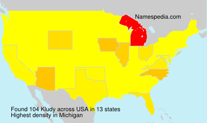 Surname Kludy in USA Surname Kludy in USA