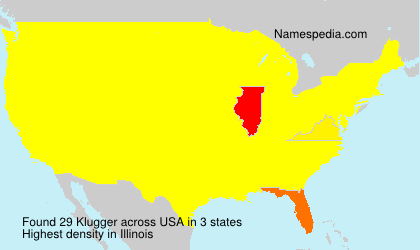 Surname Klugger in USA Surname Klugger in USA