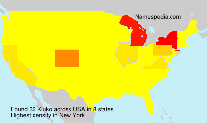 Surname Kluko in USA Surname Kluko in USA