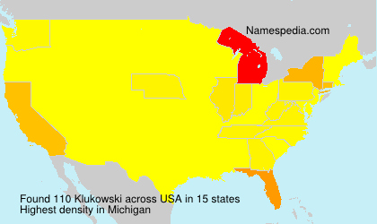 Surname Klukowski in USA Surname Klukowski in USA