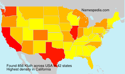 Surname Kluth in USA Surname Kluth in USA