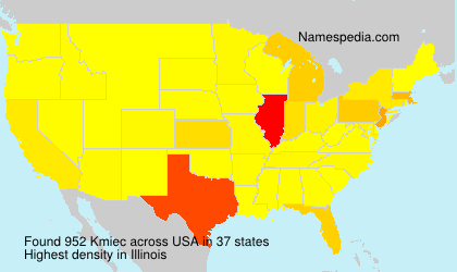 Surname Kmiec in USA Surname Kmiec in USA