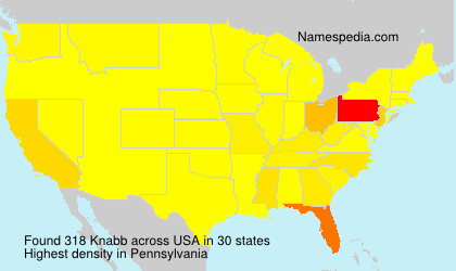 Surname Knabb in USA Surname Knabb in USA