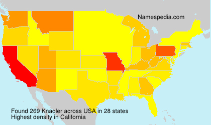 Surname Knadler in USA Surname Knadler in USA
