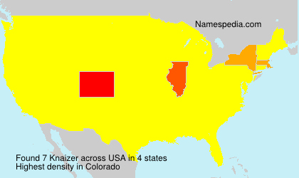 Surname Knaizer in USA Surname Knaizer in USA