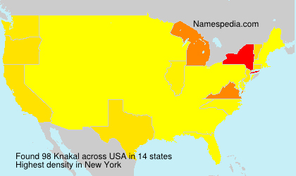 Surname Knakal in USA Surname Knakal in USA