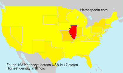 Surname Knapczyk in USA