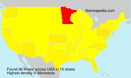 Surname Kneisl in USA Surname Kneisl in USA