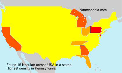 Surname Kneuker in USA Surname Kneuker in USA