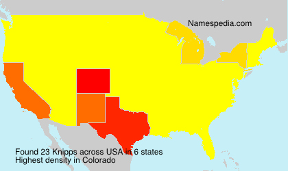 Surname Knipps in USA Surname Knipps in USA