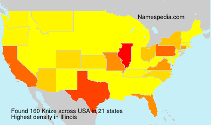 Surname Knize in USA Surname Knize in USA