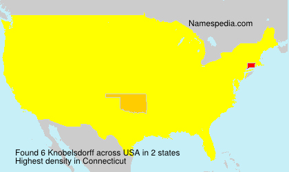 Surname Knobelsdorff in USA Surname Knobelsdorff in USA