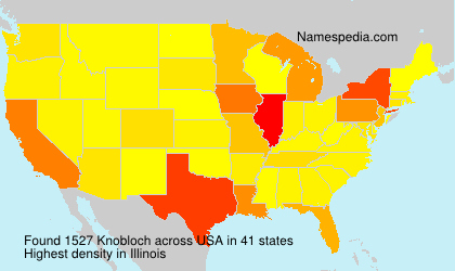 Surname Knobloch in USA Surname Knobloch in USA