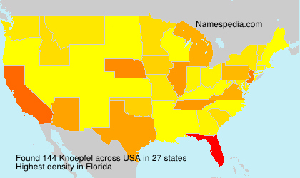 Surname Knoepfel in USA Surname Knoepfel in USA