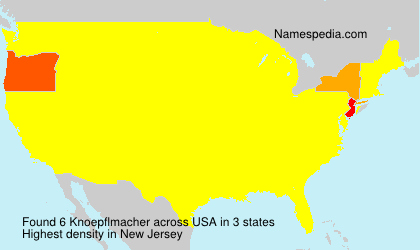 Surname Knoepflmacher in USA Surname Knoepflmacher in USA