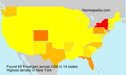 Surname Knoetgen in USA Surname Knoetgen in USA