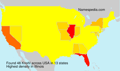 Surname Knohl in USA Surname Knohl in USA