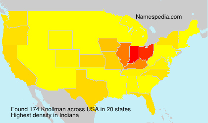 Surname Knollman in USA Surname Knollman in USA