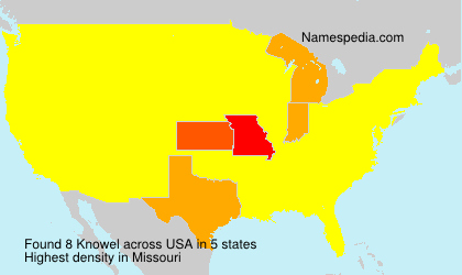 Surname Knowel in USA Surname Knowel in USA