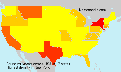 Surname Knows in USA Surname Knows in USA