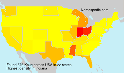 Surname Knue in USA Surname Knue in USA