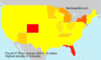 Surname Knurr in USA Surname Knurr in USA