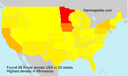 Surname Knute in USA Surname Knute in USA
