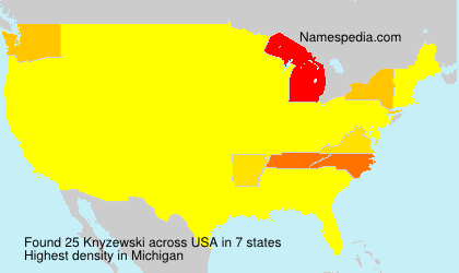 Surname Knyzewski in USA Surname Knyzewski in USA