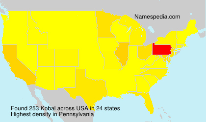 Surname Kobal in USA Surname Kobal in USA