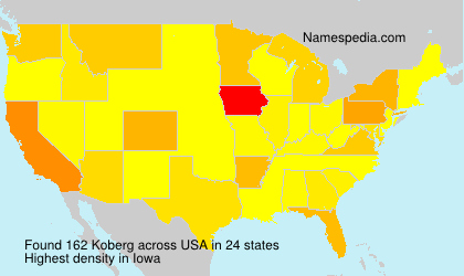 Surname Koberg in USA Surname Koberg in USA