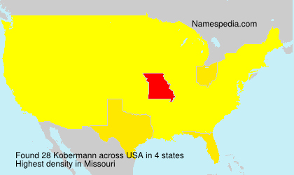 Surname Kobermann in USA Surname Kobermann in USA