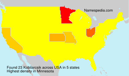 Surname Kobilarcsik in USA Surname Kobilarcsik in USA