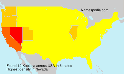Surname Koblasa in USA Surname Koblasa in USA