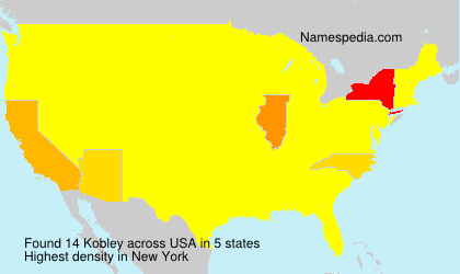 Surname Kobley in USA