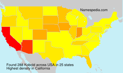 Surname Kobold in USA