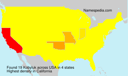 Surname Kobyluk in USA Surname Kobyluk in USA