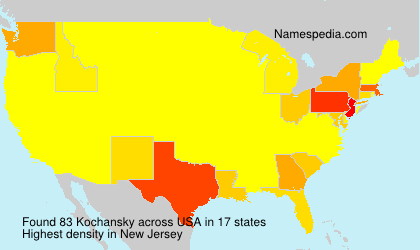 Surname Kochansky in USA Surname Kochansky in USA