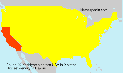 Surname Kochiyama in USA Surname Kochiyama in USA