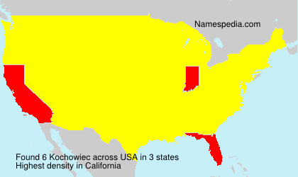 Surname Kochowiec in USA Surname Kochowiec in USA