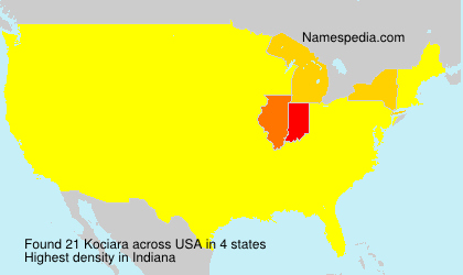 Surname Kociara in USA Surname Kociara in USA
