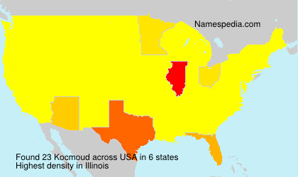 Surname Kocmoud in USA Surname Kocmoud in USA